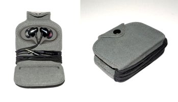 Keramo-Tasche: Kabel um Taschendeckel