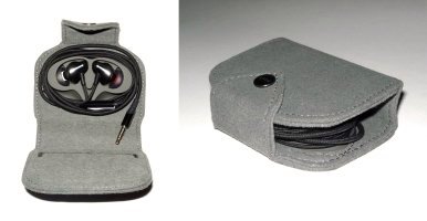 Keramo-Tasche: Kabel um Silikonteil